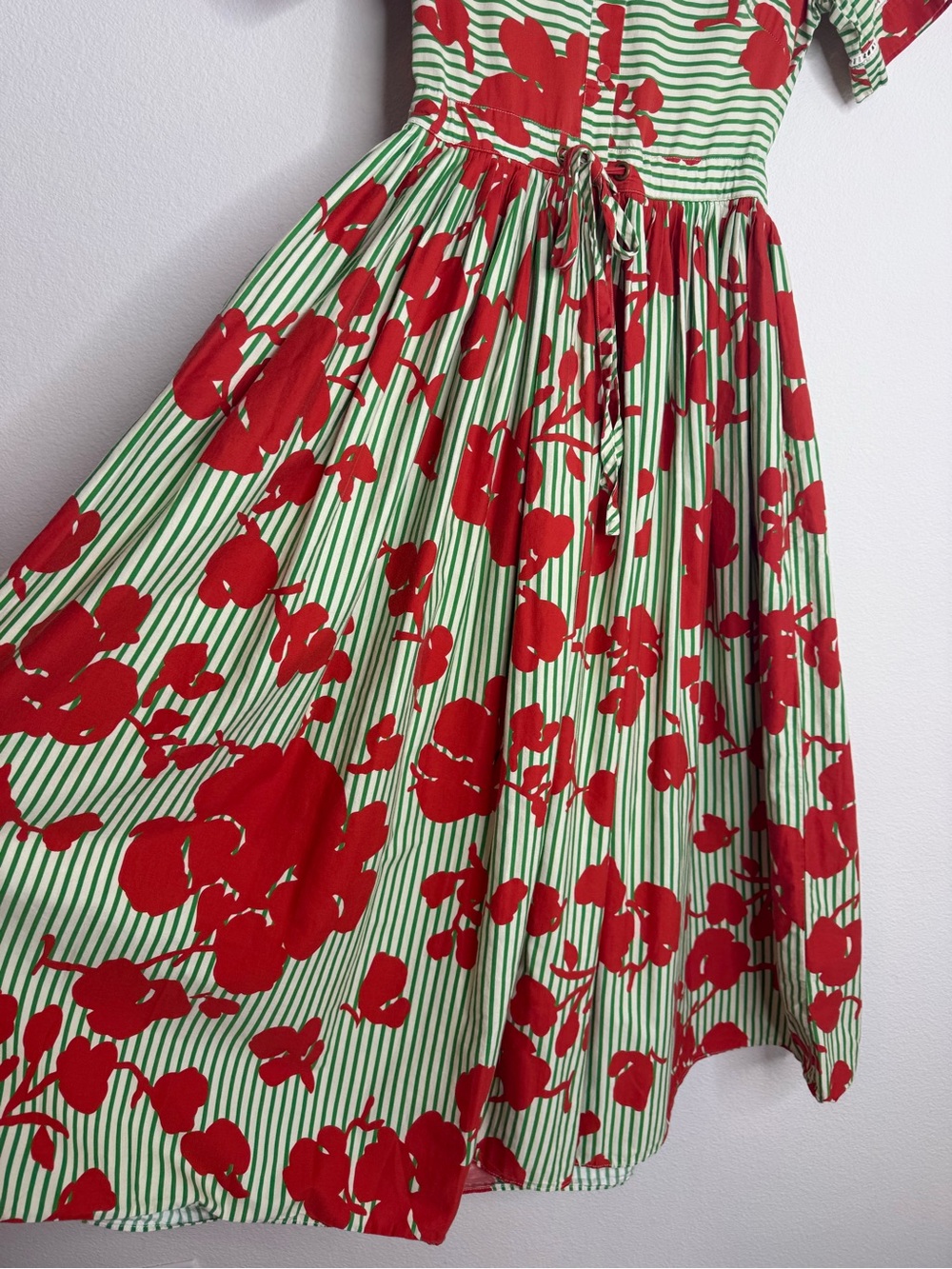 Hunter Bell Colby Midi Dress Green
Striped Cotton Sz XS - Picture 10 of 16